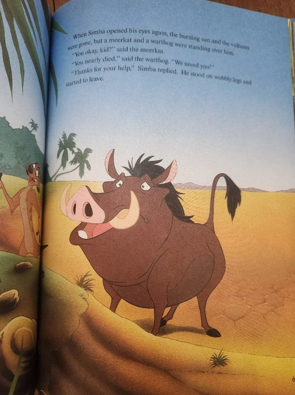 Disney The Lion King Hard Cover Book 1994 Release EUC